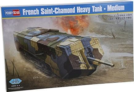 Produktbild Hobby Boss French Saint-Chamond Heavy Tank-Medium