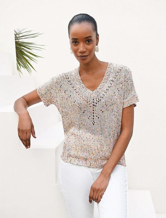 Immagine prodotto Anne Weyburn Pantaloni 7/8 in cotone elasticizzato (50)
