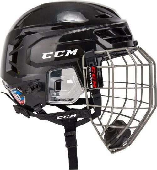 Immagine prodotto CCM Casco da hockey Tacks 310 con gabbia (S, Royal (Modra)) (S)