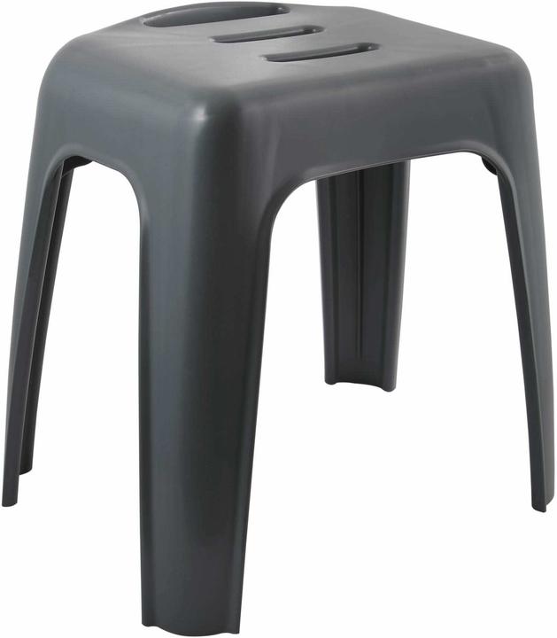 Produktbild spirella Duschsitzhocker Grau (130 kg)
