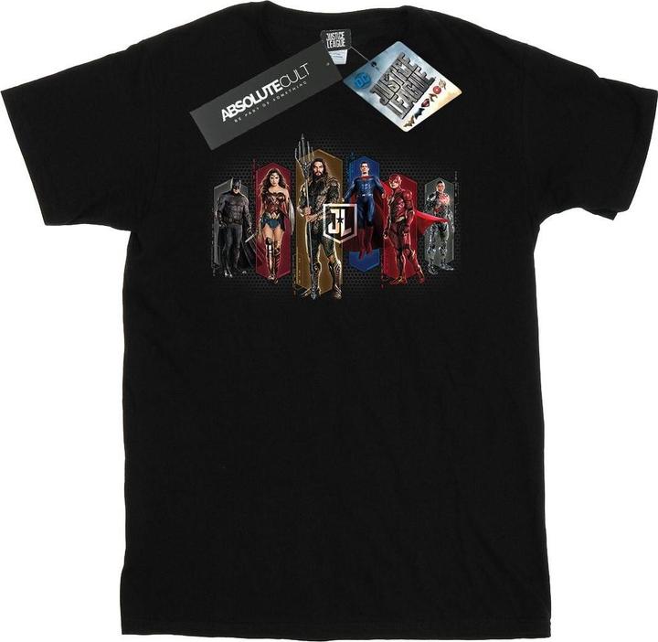 Produktbild Justice League Movie Team Hexagons TShirt (S)