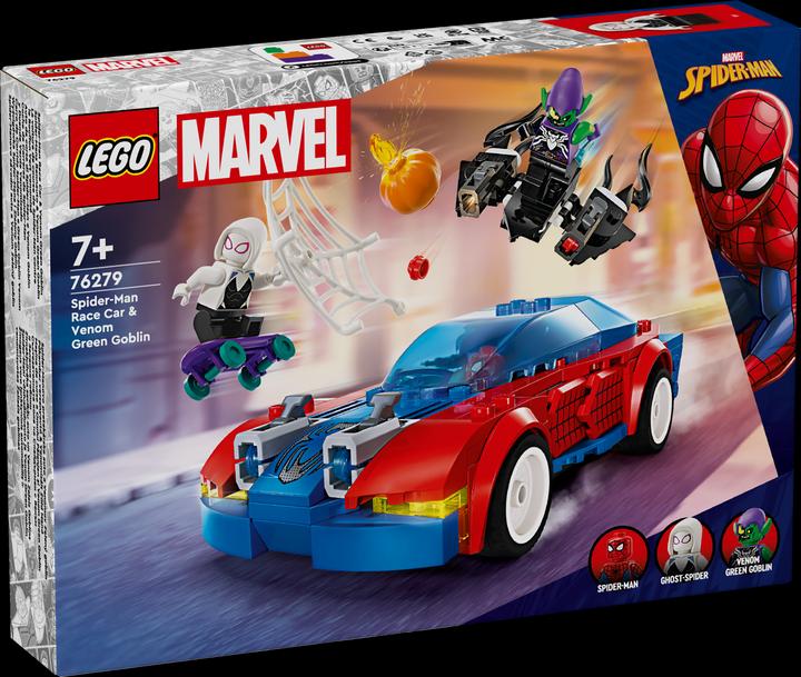 Produktbild LEGO Spider-Mans Rennauto & Venom Green Goblin (76279, LEGO Marvel)