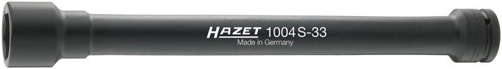 HAZET Douille à chocs ∙ 6 pans 1004S-33 ∙ Carré creux 20 mm (3/4 pouce) ∙ Profil à 6 pans extérieur… (33 mm)
