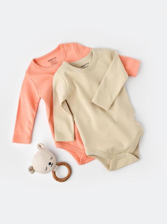 BabyCosy Body. langarm. 2 Pack
