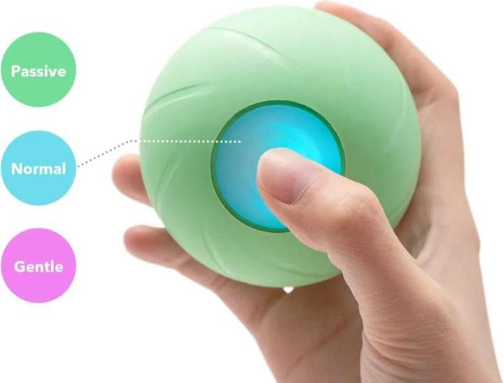 Image du produit Cheerble Balle interactive pour animaux de compagnie PE (Vert) (Jouet à balle chien)
