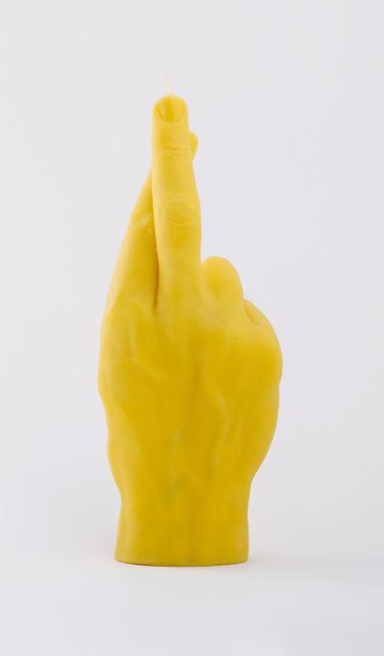 Actual product image Candle Hand crossed fingers (1 pcs.)