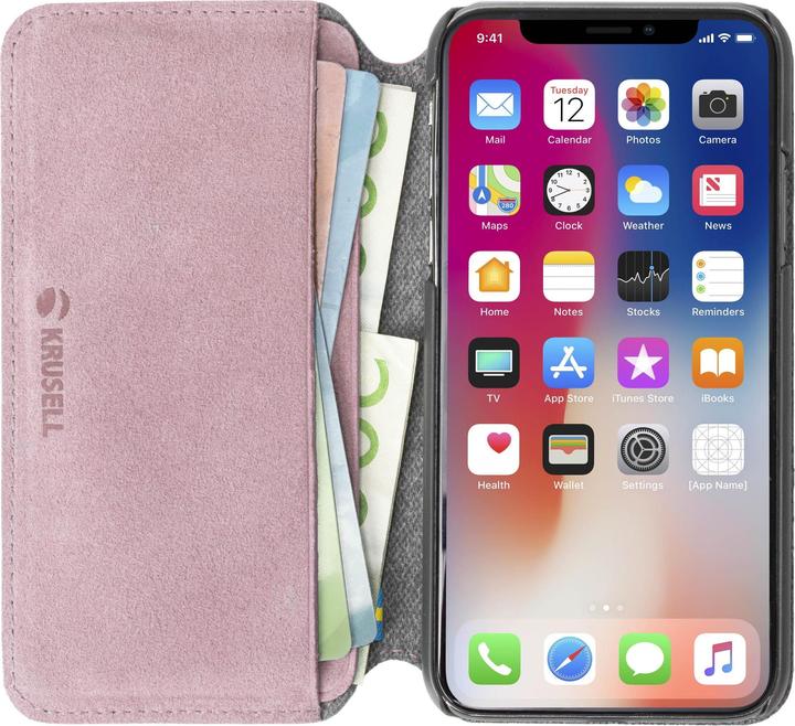 Produktbild Krusell Broby 4 Card SlimWallet Apple iPhone XS Max pink (Apple iPhone XS Max)