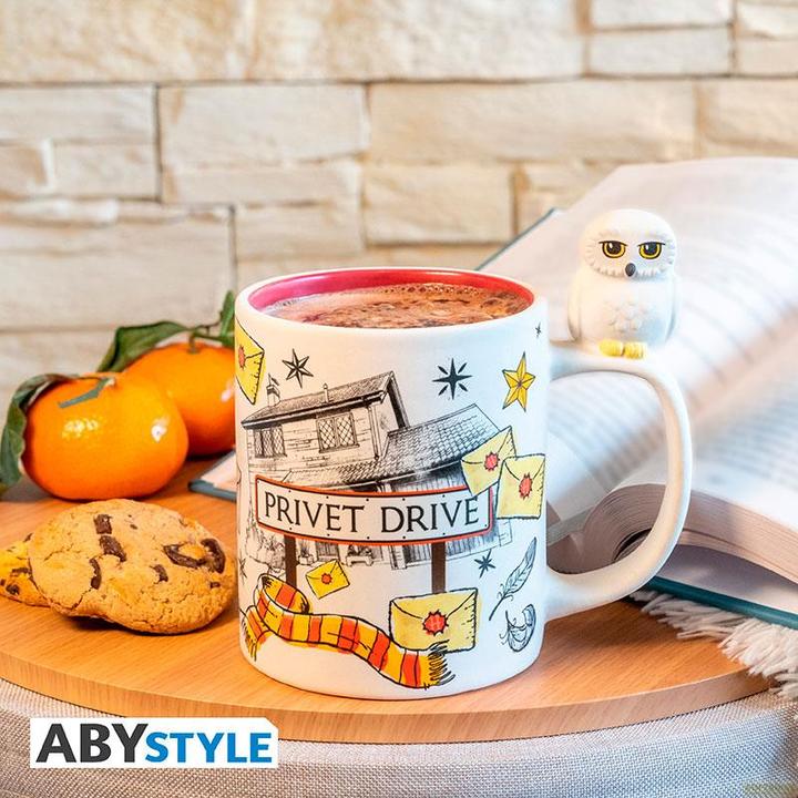 Produktbild ABYstyle Tazza 3D Harry Potter 460ml : Hedwig & Privet Drive (460 ml, 1 x)