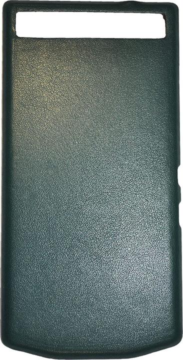 BlackBerry PD Leather Battery Door Cover P'9982 june bug green (Blackberry Porsche Design P9982)