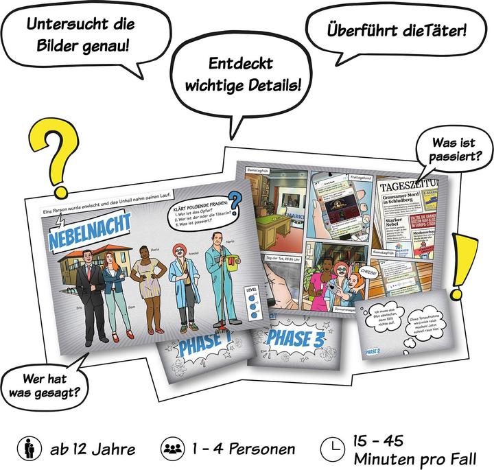 Actual product image Hidden Games Under suspicion: Of killers and cats - crime game (German)