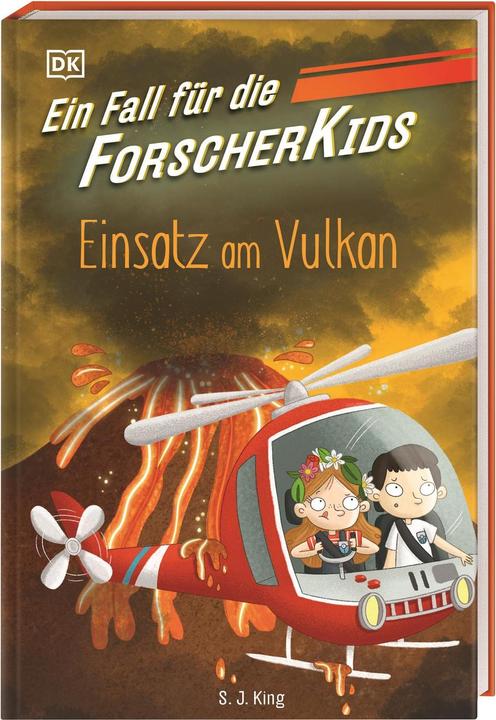 Immagine prodotto Ein Fall für die Forscher-Kids 6. Einsatz am Vulkan (Tedesco, S. J. King, Violeta Topalova, Ellie O'Shea, DK Verlag - Bambini, 2024)