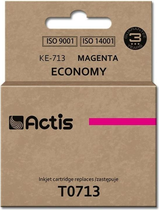Actual product image Factis KE-713 ink cartridge for Epson printers T0713/T0893/T1003 magenta - Compatible - (M)