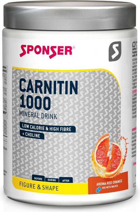 Actual product image Sponser Carnitine 1000 (Blood orange, 1 x)