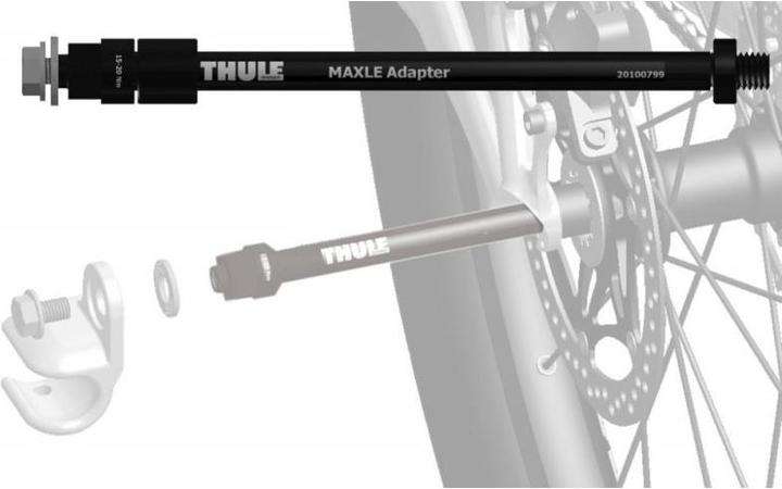 Image du produit Thule Axe enfichable Maxle M12x148x1,75mm / 167-192mm