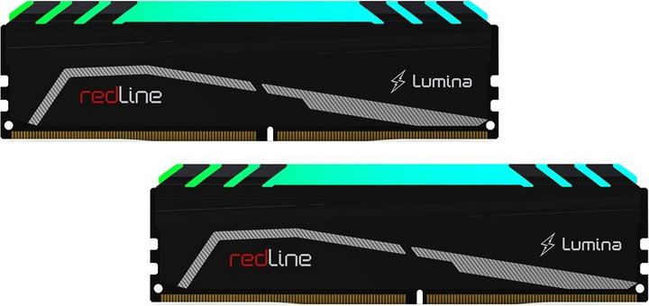 Actual product image Mushkin DDR4 32GB 3600 - CL - 16 Redline Lumina RGB Dual Kit (2 x 16GB, 3600 MHz, DDR4-RAM, DIMM)