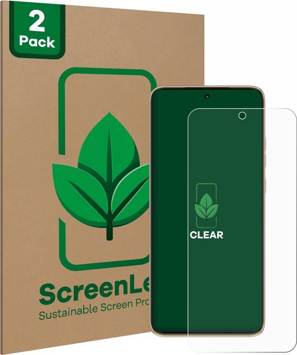 Immagine prodotto ScreenLeaf Pellicola protettiva sostenibile Pellicola protettiva dello schermo chiara trasparente (2 Pezzo/i, Motorola Edge 50 Neo)