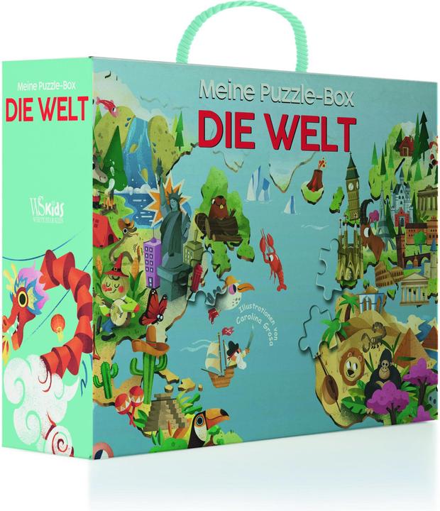 Actual product image The World. My First Puzzle Box (36 pieces)