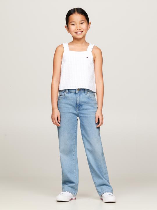 Immagine prodotto Tommy Hilfiger GIRLFRIEND LIGHT USED Meisjes Broek - Denim - Maat 14 (14)