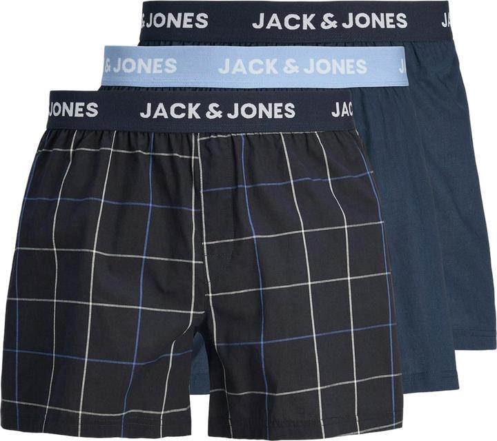 Jack & Jones 3er-pack Boxershorts Boxershorts (S, 3er Pack)