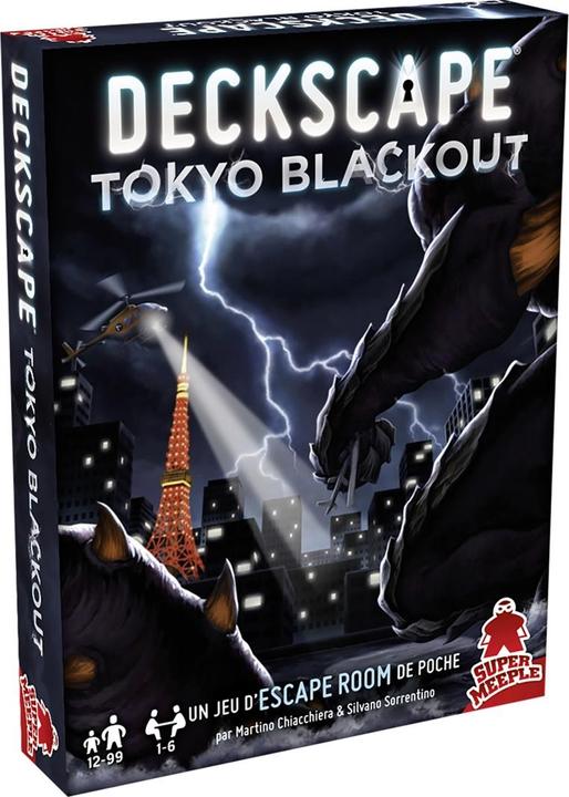 Immagine prodotto Super Meeple Deckscape 11 - Blackout a Tokyo (f) (Francese)