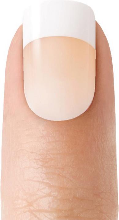 Produktbild KISS Salon Acrylic French Nails - Rumour Mill (Kunstnägel, Weiss, Transparent)