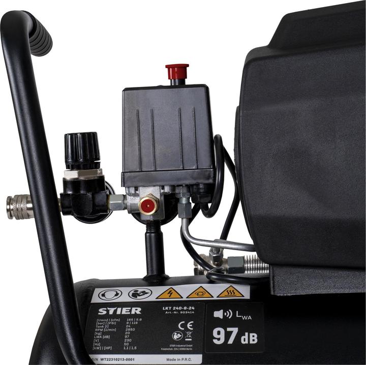 Image du produit Stier LKT 240-8-24 (8 bar, 24 l)