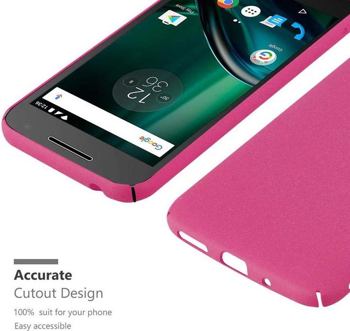 Image du produit Cadorabo Couverture rigide Frosty Cover (Motorola Moto G4 Play)