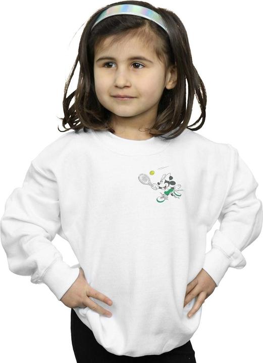 Produktbild Disney Minnie Mouse Tennis Breast Print Sweatshirt Mädchen (140, 146)