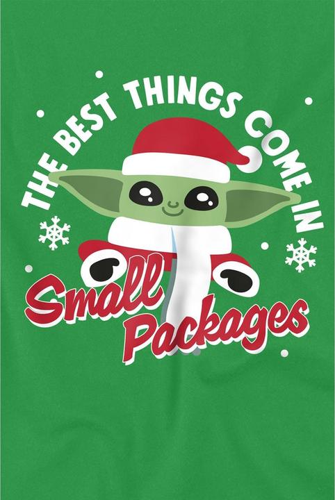 Actual product image Star Wars Mens Grogu Snowflake T-Shirt (M)