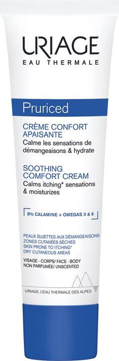 Label énergétique Urgo Uriage RÉOSTATION PRÉVISION -SCREM pour le confort de la peau, 100 ml (Crème pour le corps, 100 ml)