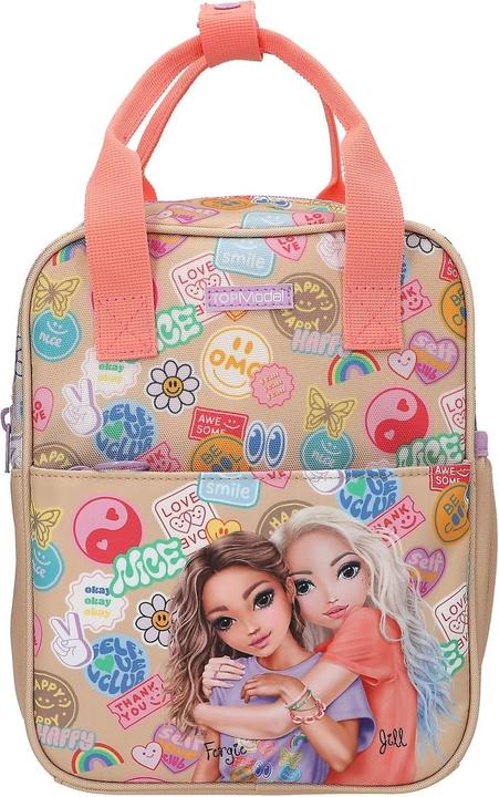 Produktbild Top Model Topmodel - TOPModel Backpack GIRL POWER - Beige and Coral - Small (413291)