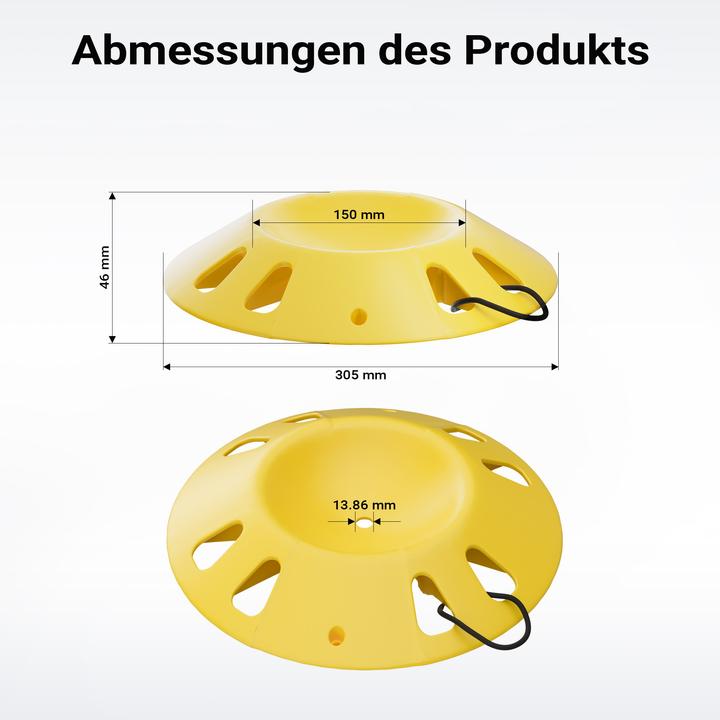 Image du produit Wiltec Cale de roue Ø300mm Roue jockey 1995kg Remorque Caravane