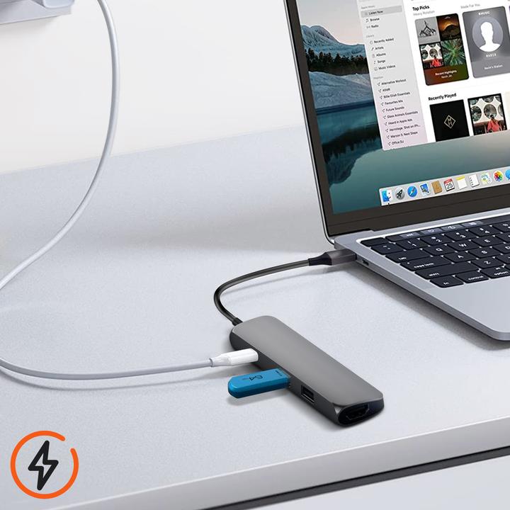 Actual product image Satechi St-Cmam (USB-C, 4 Ports)