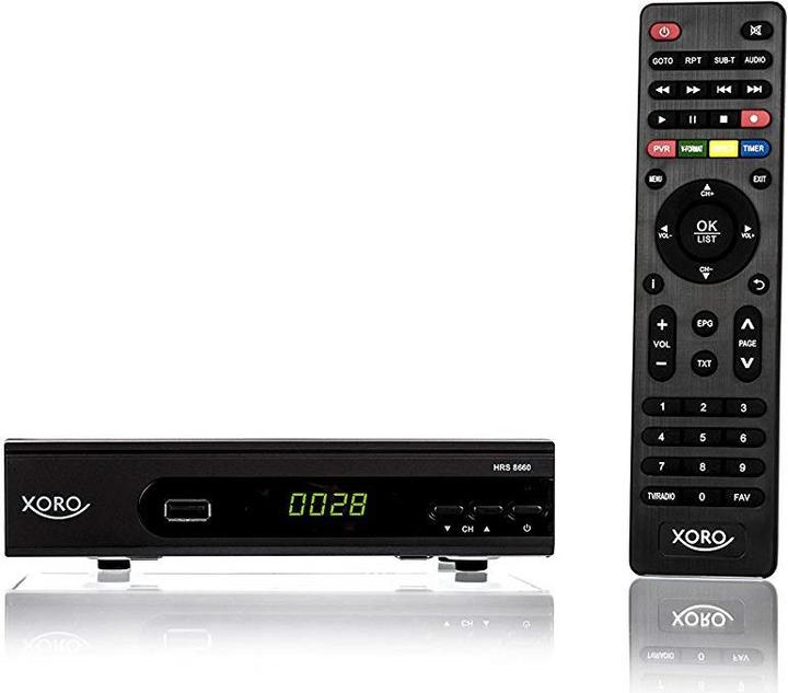 Actual product image Xoro HRS 8660 (4000 GB, DVB-S2)