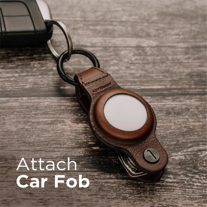 Image du produit Key Smart Air Leather Schlüsselhalter für Apple AirTag