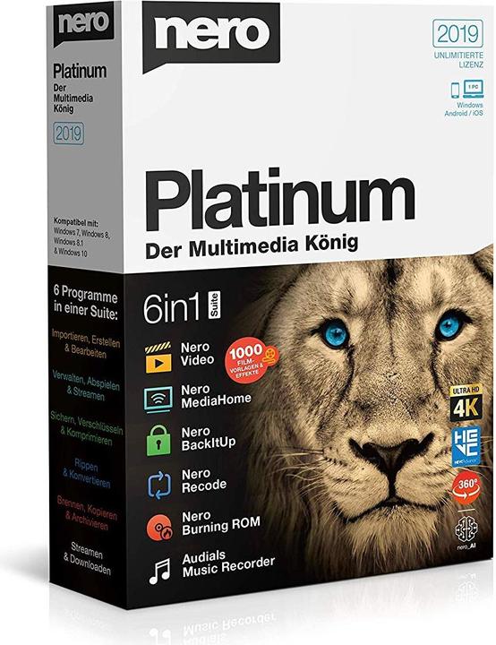 Image du produit Nero Platine 2019 (Illimité)