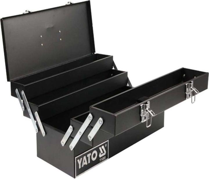 Actual product image Yato Steel tool box 460 x 200 x 225 mm