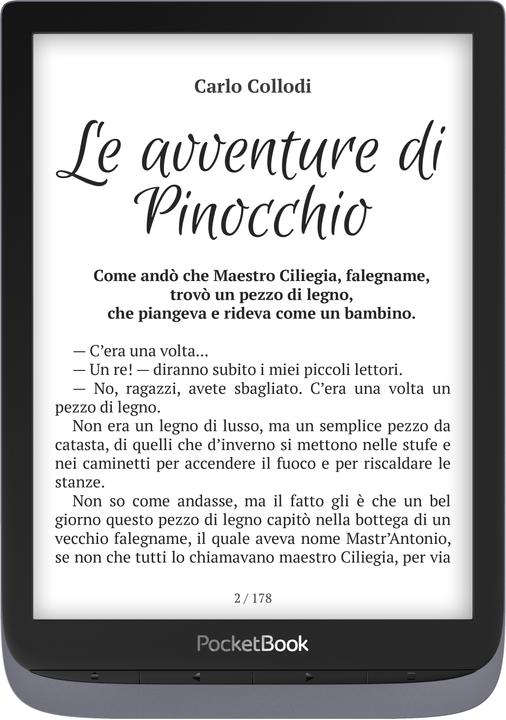 Image du produit PocketBook Lecteur électronique InkPad 3 Pro, PB740-2-J-WW (7.80", 16 Go, Gris métallique)