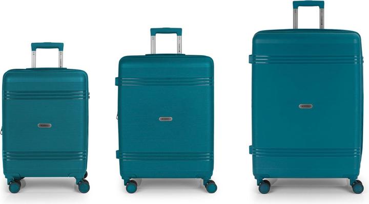 Produktbild Gabol Saori 4 Rollen Kofferset 3-teilig mit Dehnfalte (220 l, XL (ab 115l))