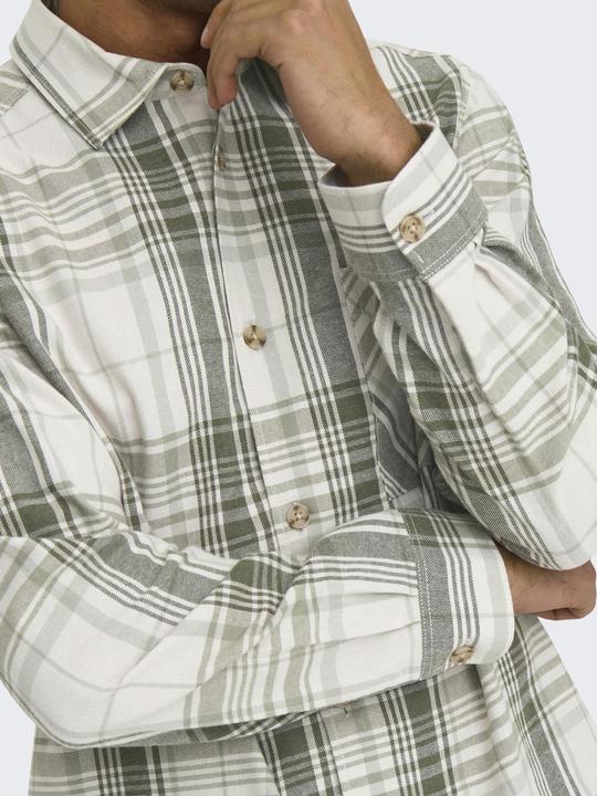 Immagine prodotto Only & Sons Vestibilità regolare camicia colletto camicia camicia camicia (L)