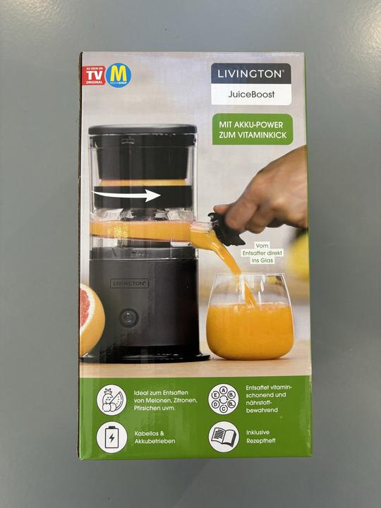 Actual product image Livington JuiceBoost