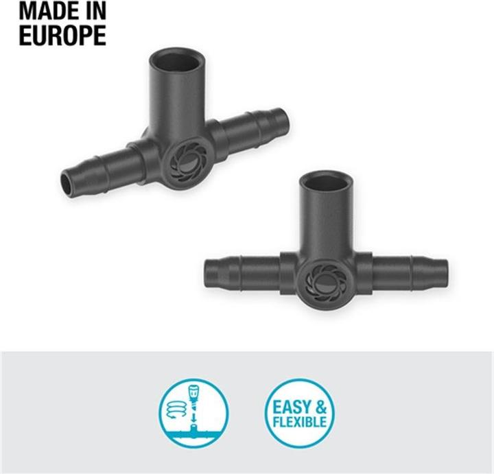 Actual product image Gardena Micro-Drip-System T-piece for spray nozzles (Drip irrigation connector + branch)