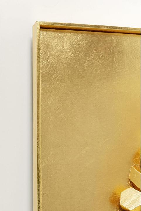 Image du produit Kare Design Objet mural Mikado Gold 120x120cm (120 x 120 cm)