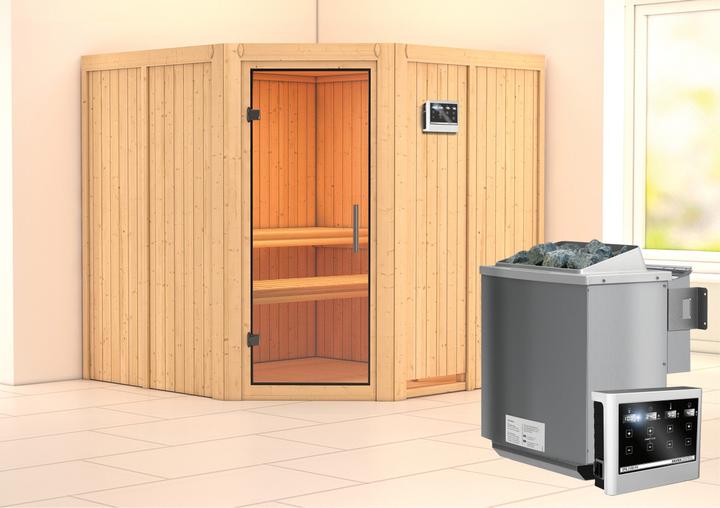 Produktbild Karibu Jarin ohne Dachkranz (9 KW Bio externe Steuerung)