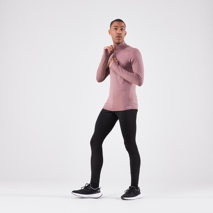 Immagine prodotto Kalenji Calzamaglia da corsa lunga da uomo - Run 100 Warm nero (W32/L33)