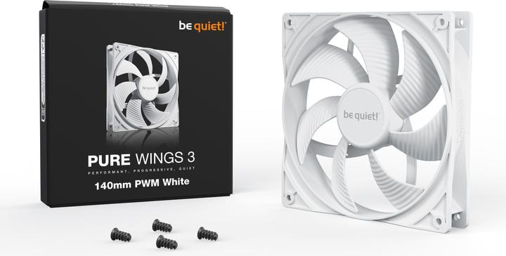 Produktbild be quiet! Pure Wings 3 PWM wh 140x140x25 (140 mm, 1 x)