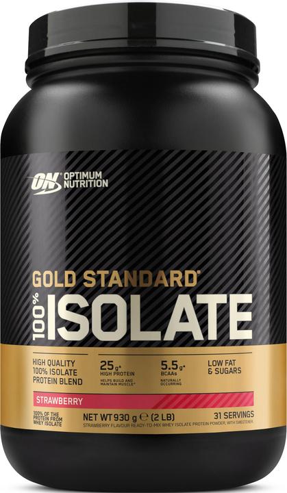 Produktbild Optimum Nutrition Gold Standard Isolate (Erdbeere, 1 Stk., 930 g)