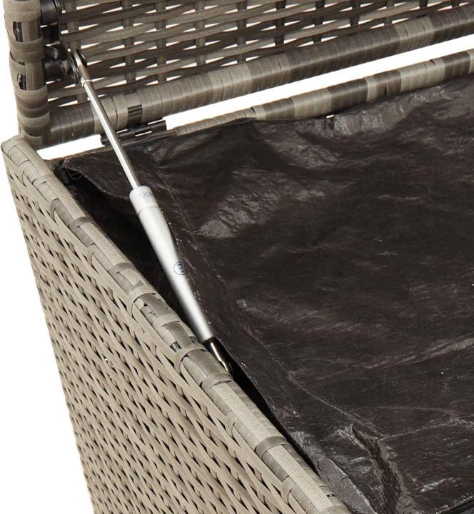 Produktbild VidaXL Gartentruhe mit Rollen 283L