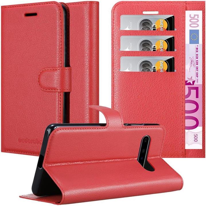 Produktbild Cadorabo Book mit Standfunktion Cover (LG V60 ThinQ 5G)