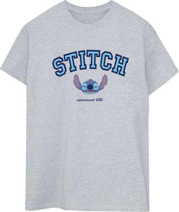 Image du produit Disney - T-shirt LILO AND STITCH COLLEGIAL - Femme (M)
